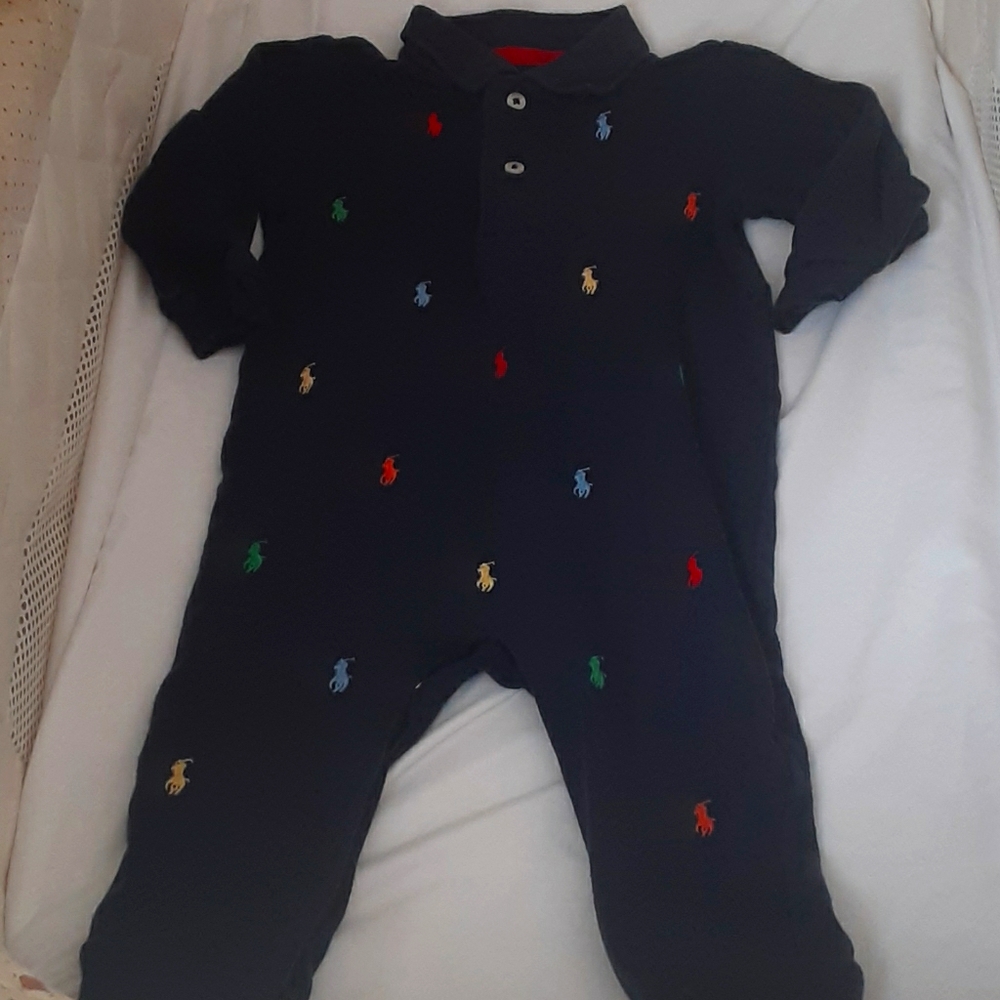 Ralph Lauren Polo winter bodysuit